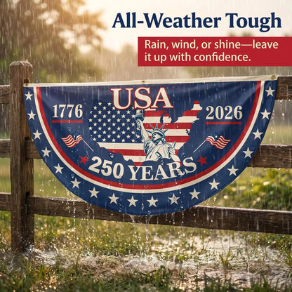 🗽USA 100% Veteran Owned / Handcrafted in USA-250th Anniversary Banners