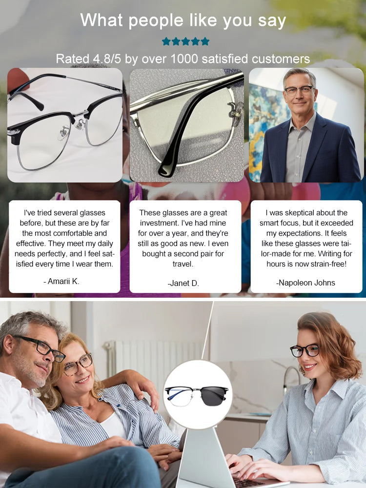 🎁Hot Sale🔥👓Ultra Light Anti Blue reading Glasses✨
