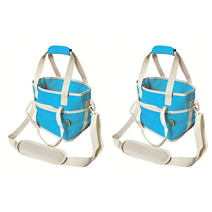 🔥HOT SALE 50% OFF🥤❄️Family Size 4 Compartment Drink Bag, Multiple Tumbler Carrier Caddy✨