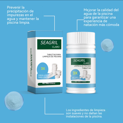 🔥Pastillas efervescentes para la limpieza de piscinas