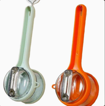 Peeling Knife with Container Box,Peeling Knife with Storage Box,Vegetable Peeler Stainless Stee Veggie Peeler Easy to Clean Peelers for Home Kitchen Fruit Peeling Supplies