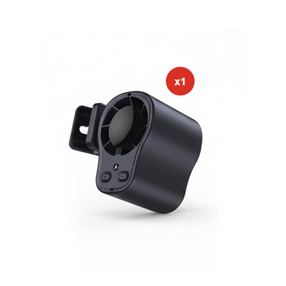 Hands-Free Personal Cooling Fan with LED Display