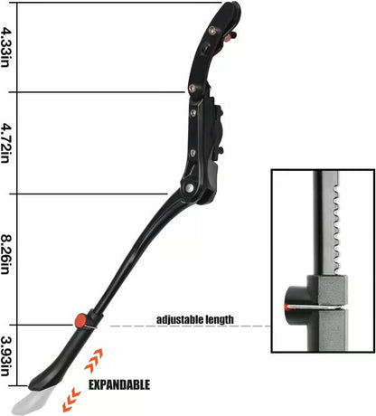 🚲 Premium Adjustable Bike Kickstand – Stability Meets Durability