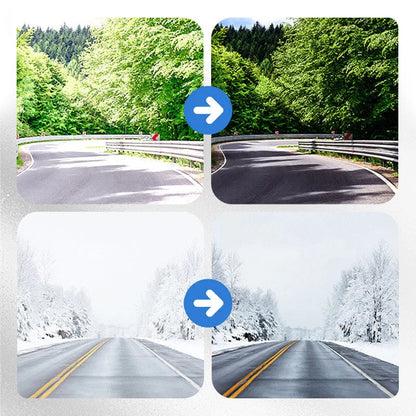 🔥 Hot Sale 50% OFF 🔥Efficient Anti-Glare Car Sun Visor Shield Set
