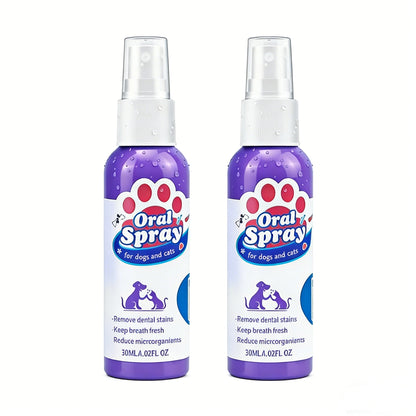 🔥Hot Sales 50% OFF🔥🔥 SEAGRIL®  Pet Dental Care Spray – Fresh Breath & Easy Oral Care for Dogs & Cats 🐶🐱-CU