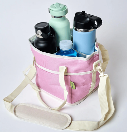 🔥HOT SALE 50% OFF🥤❄️Family Size 4 Compartment Drink Bag, Multiple Tumbler Carrier Caddy✨
