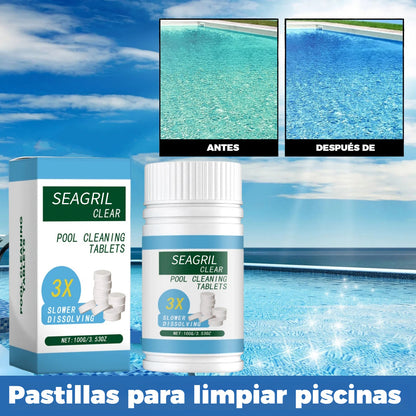🔥Pastillas efervescentes para la limpieza de piscinas