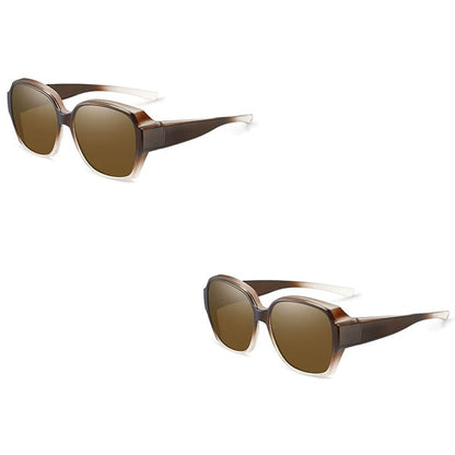 🎉😎2026 New Polarized UV400 Protection Trendy Round Cat-eye Sunglasses 🕶️