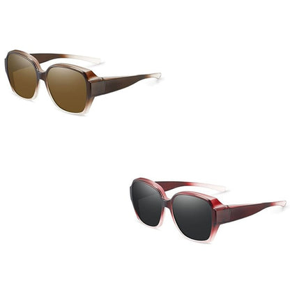🎉😎2026 New Polarized UV400 Protection Trendy Round Cat-eye Sunglasses 🕶️