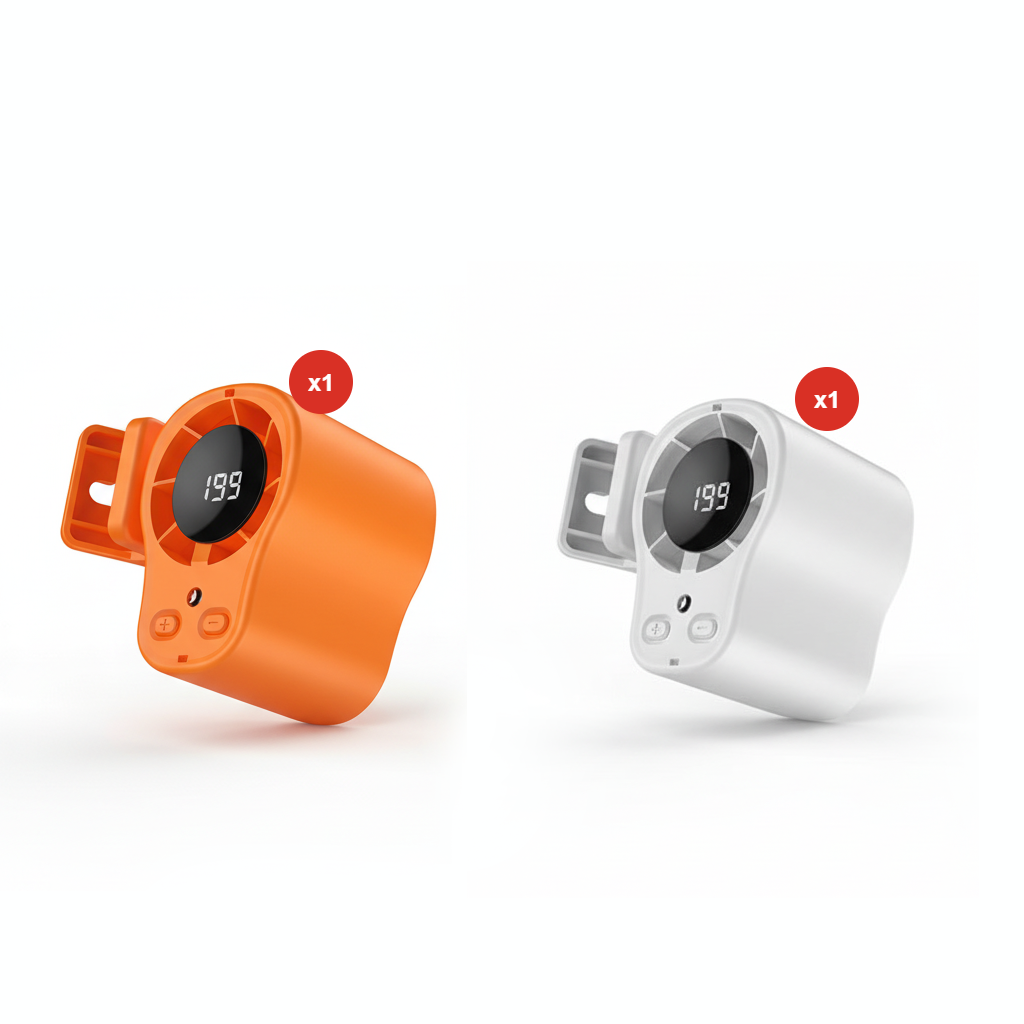 Hands-Free Personal Cooling Fan with LED Display