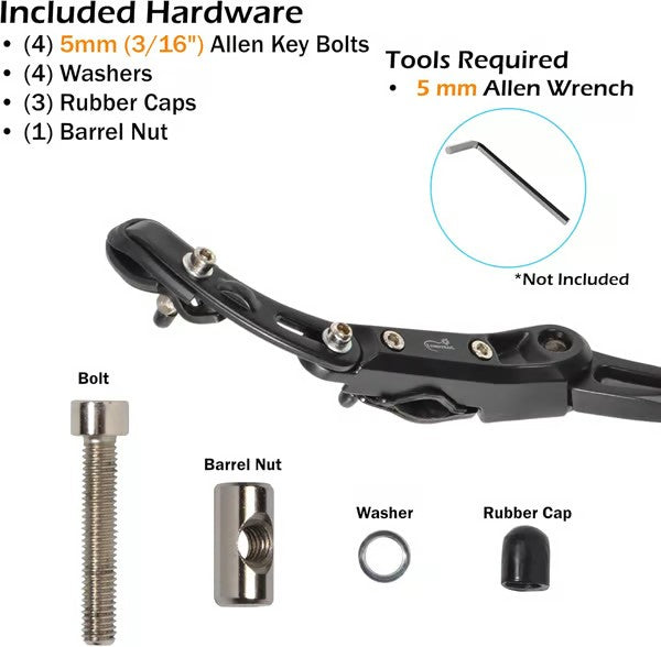 🚲 Premium Adjustable Bike Kickstand – Stability Meets Durability