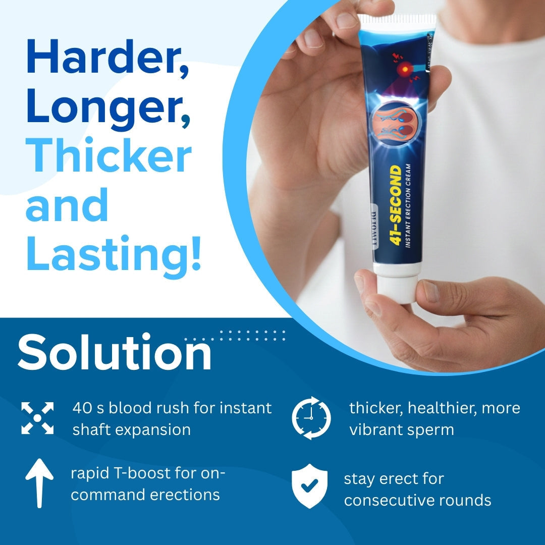 🔥2026 HOT SALE🔥50K+ SOLD! 💥 Tiworld™ 41-Second Instant Erection Cream – Feel it work in 41 sec, rock-hard results, fast-acting & powerful. 🚀