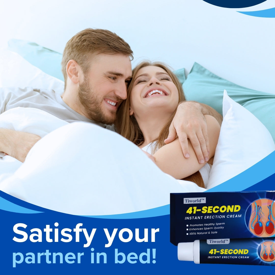 🔥2026 HOT SALE🔥50K+ SOLD! 💥 Tiworld™ 41-Second Instant Erection Cream – Feel it work in 41 sec, rock-hard results, fast-acting & powerful. 🚀