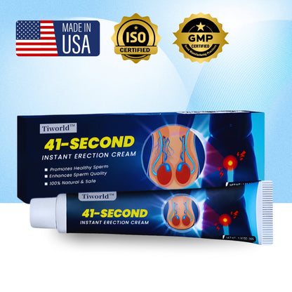 🔥2026 HOT SALE🔥50K+ SOLD! 💥 Tiworld™ 41-Second Instant Erection Cream – Feel it work in 41 sec, rock-hard results, fast-acting & powerful. 🚀