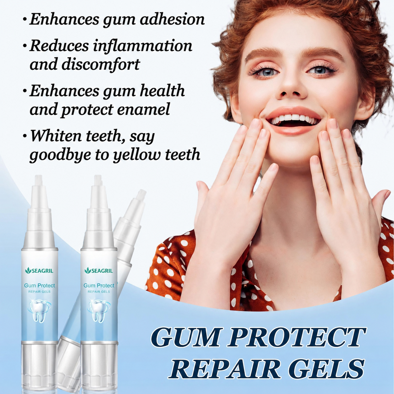 SEAGRIL — Stop Gum Recession and Bleeding Without Painful Surgery