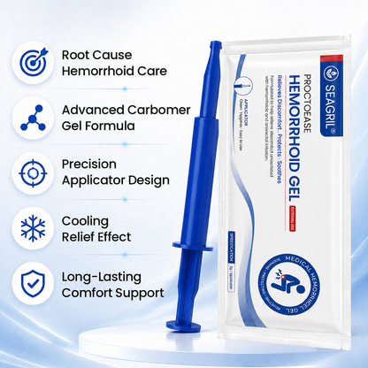 🏆45K+ SOLD 🔥2026 HOT SALE SEAGRIL® ProctoEase Hemorrhoid Gel (A box of 6)