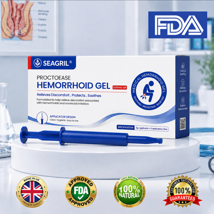 🏆45K+ SOLD 🔥2026 HOT SALE SEAGRIL® ProctoEase Hemorrhoid Gel (A box of 6)