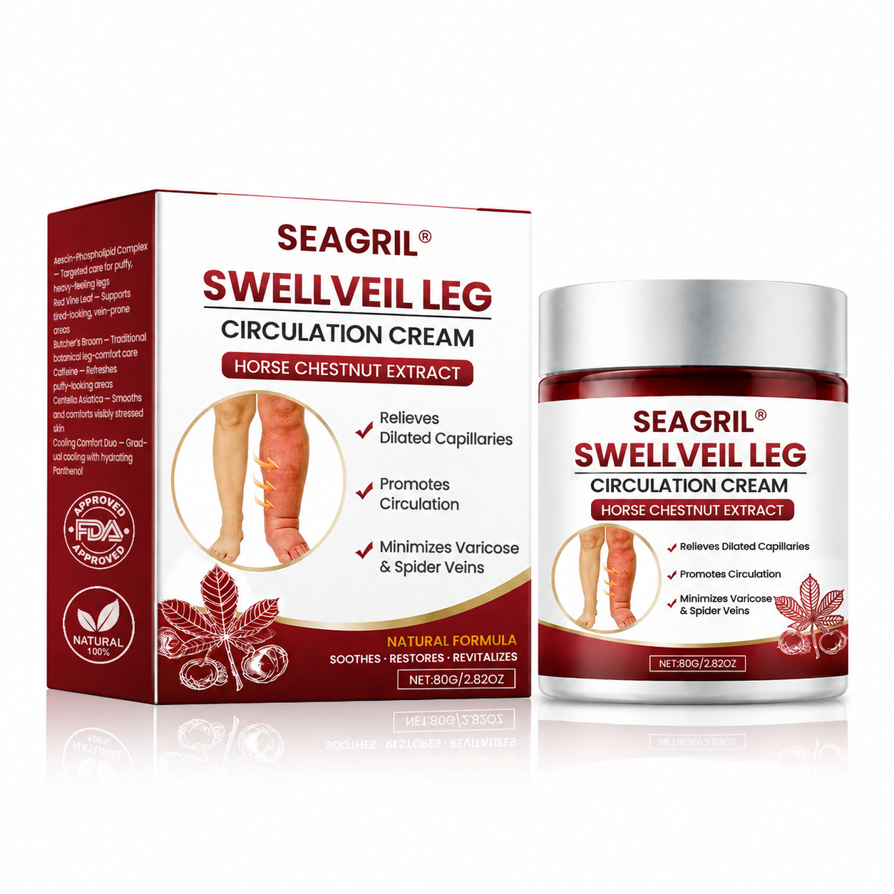 SEAGRIL® SwellVeil Leg Circulation Cream