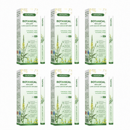❣️✅UK Owned and Operated|SEAGRIL® Botanical Mullein Lung Cleanse Diffuser (💝 Cough, wheezing, shortness of breath, sputum, stuffy nose, bronchitis, bronchitis, allergy symptoms, lung discomfort💝)