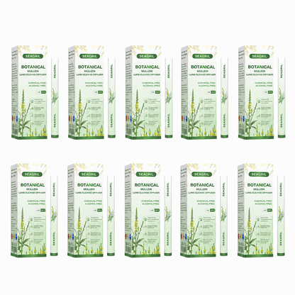 ❣️✅UK Owned and Operated|SEAGRIL® Botanical Mullein Lung Cleanse Diffuser (💝 Cough, wheezing, shortness of breath, sputum, stuffy nose, bronchitis, bronchitis, allergy symptoms, lung discomfort💝)