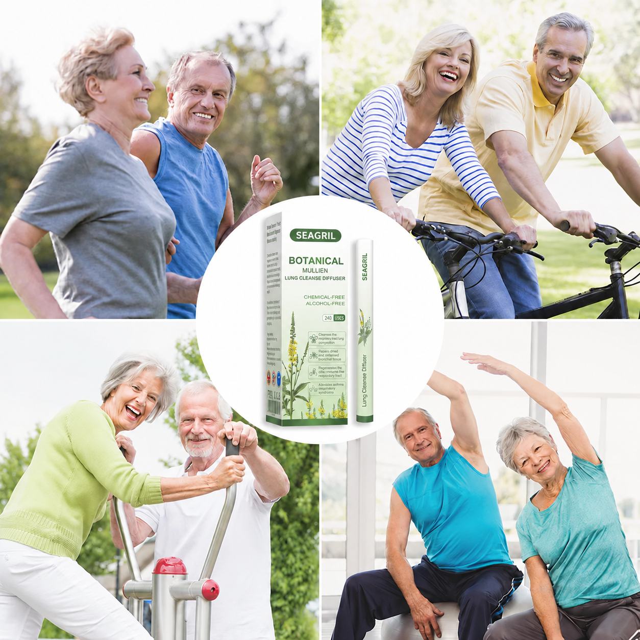 ❣️✅UK Owned and Operated|SEAGRIL® Botanical Mullein Lung Cleanse Diffuser (💝 Cough, wheezing, shortness of breath, sputum, stuffy nose, bronchitis, bronchitis, allergy symptoms, lung discomfort💝)