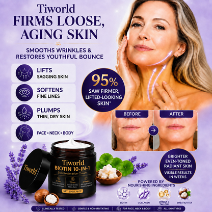 ✨Up TO 70% OFF 💯 Tiworld® Biotin 10-in-1 Skin Restoration Cream