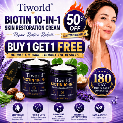 ✨Up TO 70% OFF 💯 Tiworld® Biotin 10-in-1 Skin Restoration Cream