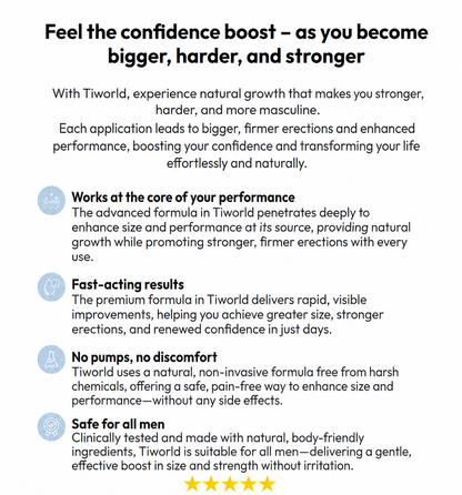 US Innovation: Natural growth of up to 4.5 cm in just 7 days – no stretching, no pumps, no surgery!