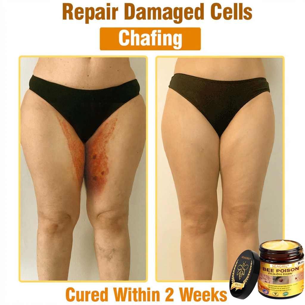 SEAGRIL®  𝐁𝐞𝐞 𝐏𝐨𝐢𝐬𝐨𝐧 𝐀𝐥𝐥-𝐢𝐧-𝐎𝐧𝐞 𝐂𝐫𝐞𝐚𝐦–🌸 Anti-aging,Hydrating, Skin Repair, Even Tone, Acne and Dark Spot Treatment, Wart and Mole Removal, Psoriasis Relief