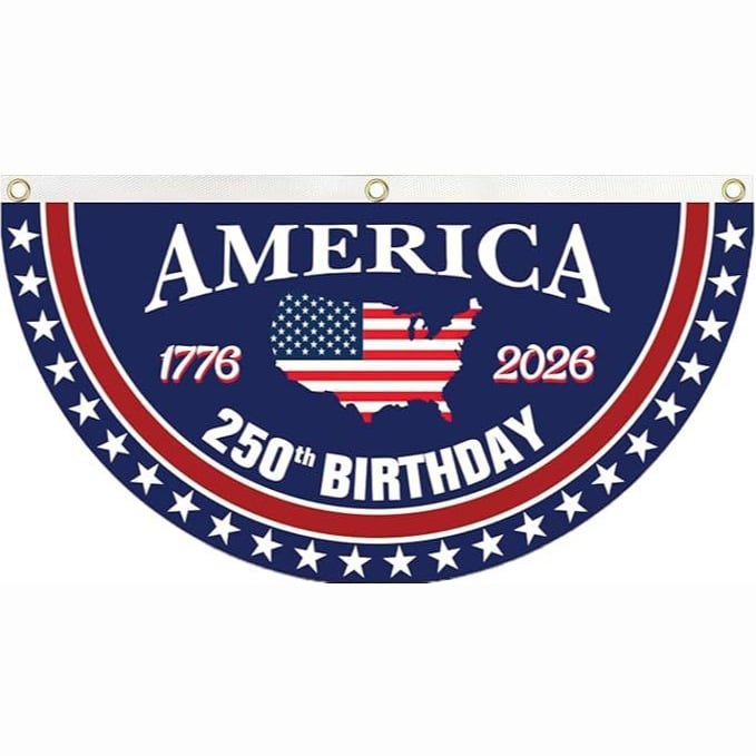 🗽USA 100% Veteran Owned / Handcrafted in USA-250th Anniversary Banners