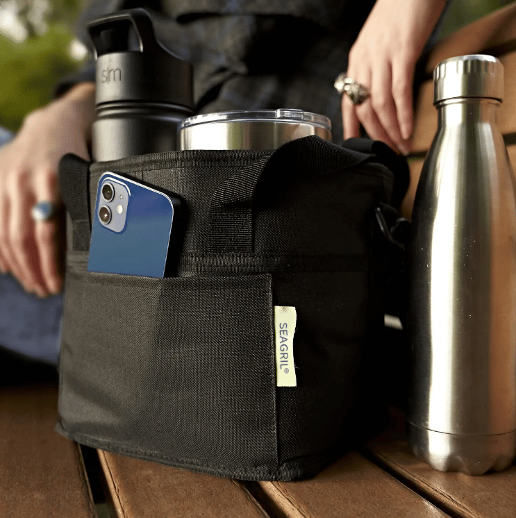 🔥HOT SALE 50% OFF🥤❄️Family Size 4 Compartment Drink Bag, Multiple Tumbler Carrier Caddy✨