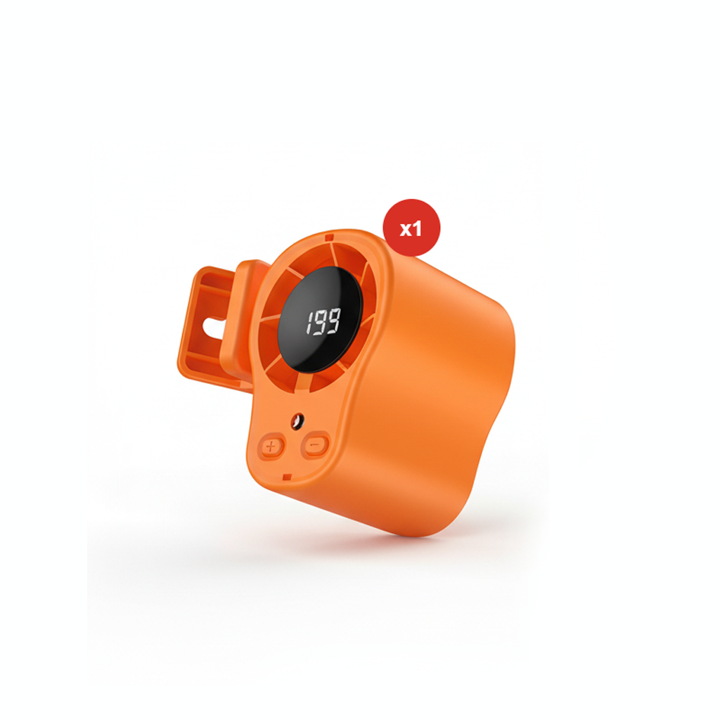 Hands-Free Personal Cooling Fan with LED Display