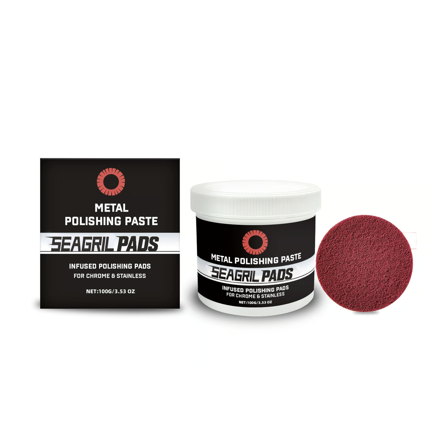 ⚡Hot Sales 69% OFF🔥✨ SEAGRIL Polishing Pads – Shine Made Easy 🛠️
