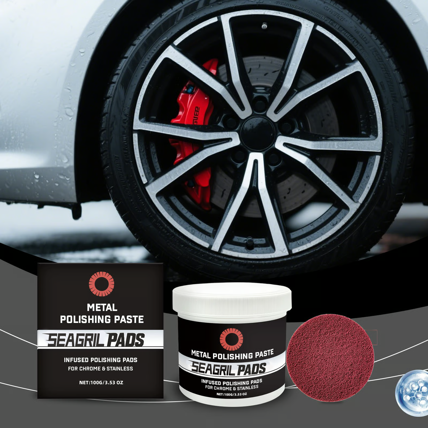⚡Hot Sales 69% OFF🔥✨ SEAGRIL Polishing Pads – Shine Made Easy 🛠️