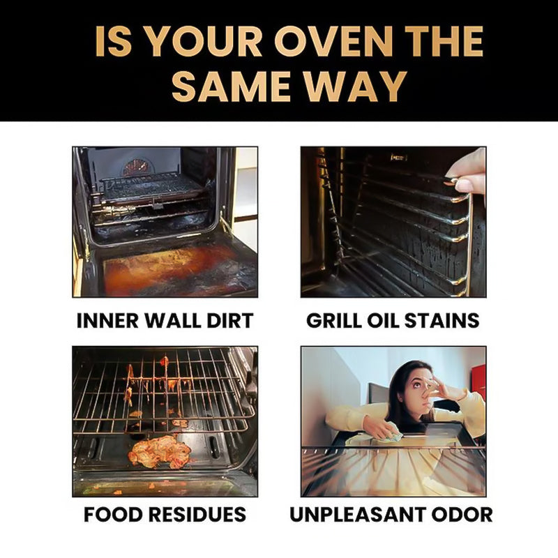 Buy 1 Get 1 Free - Oven & Grill Cleaner Spray – Dissolves Grease in 5 Mins