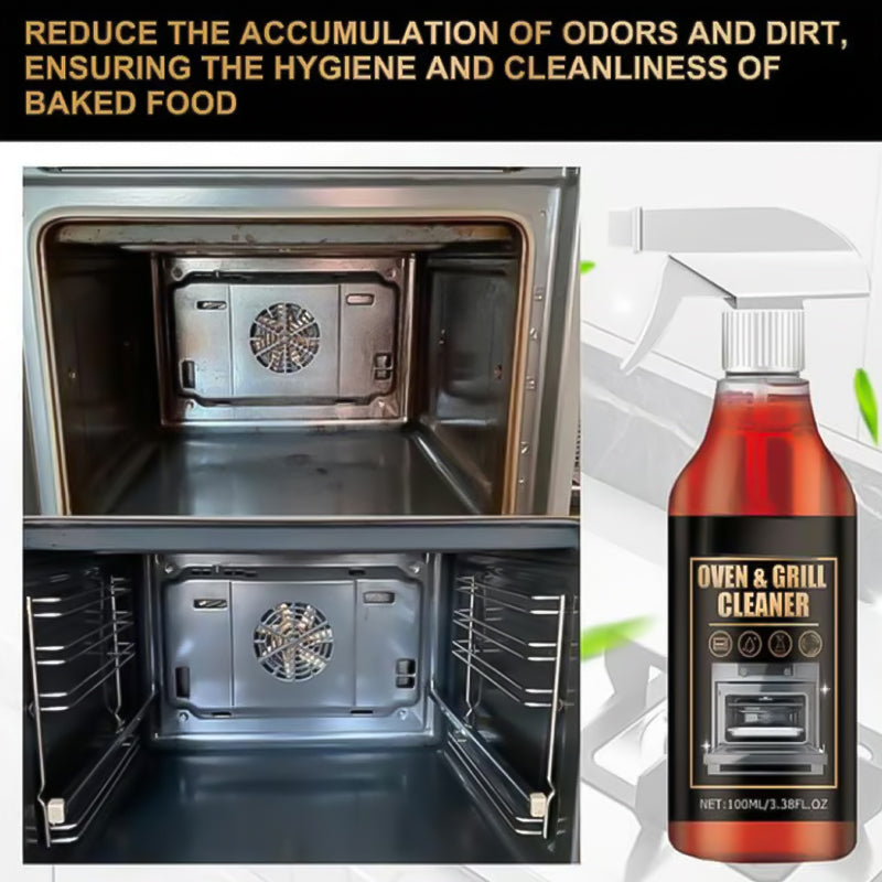 Buy 1 Get 1 Free - Oven & Grill Cleaner Spray – Dissolves Grease in 5 Mins