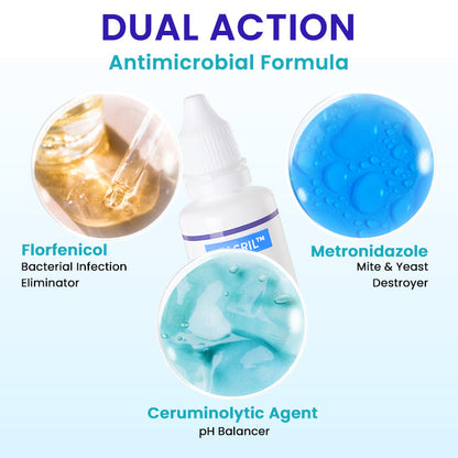 SEAGRIL™ Pet EarPro Drops FM+ (𝟟𝟘% 𝕆𝔽𝔽 𝗘𝗡𝗗𝗦 𝗜𝗡 𝟭𝟬 𝗠𝗜𝗡𝗨𝗧𝗘𝗦)
